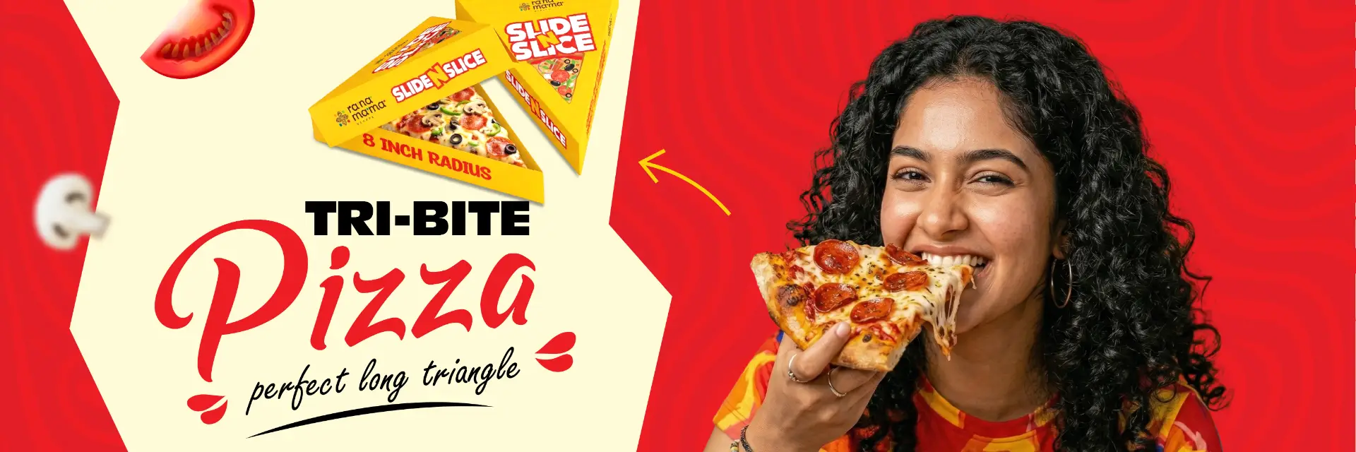 Slide N Slice Tri-bite Pizza