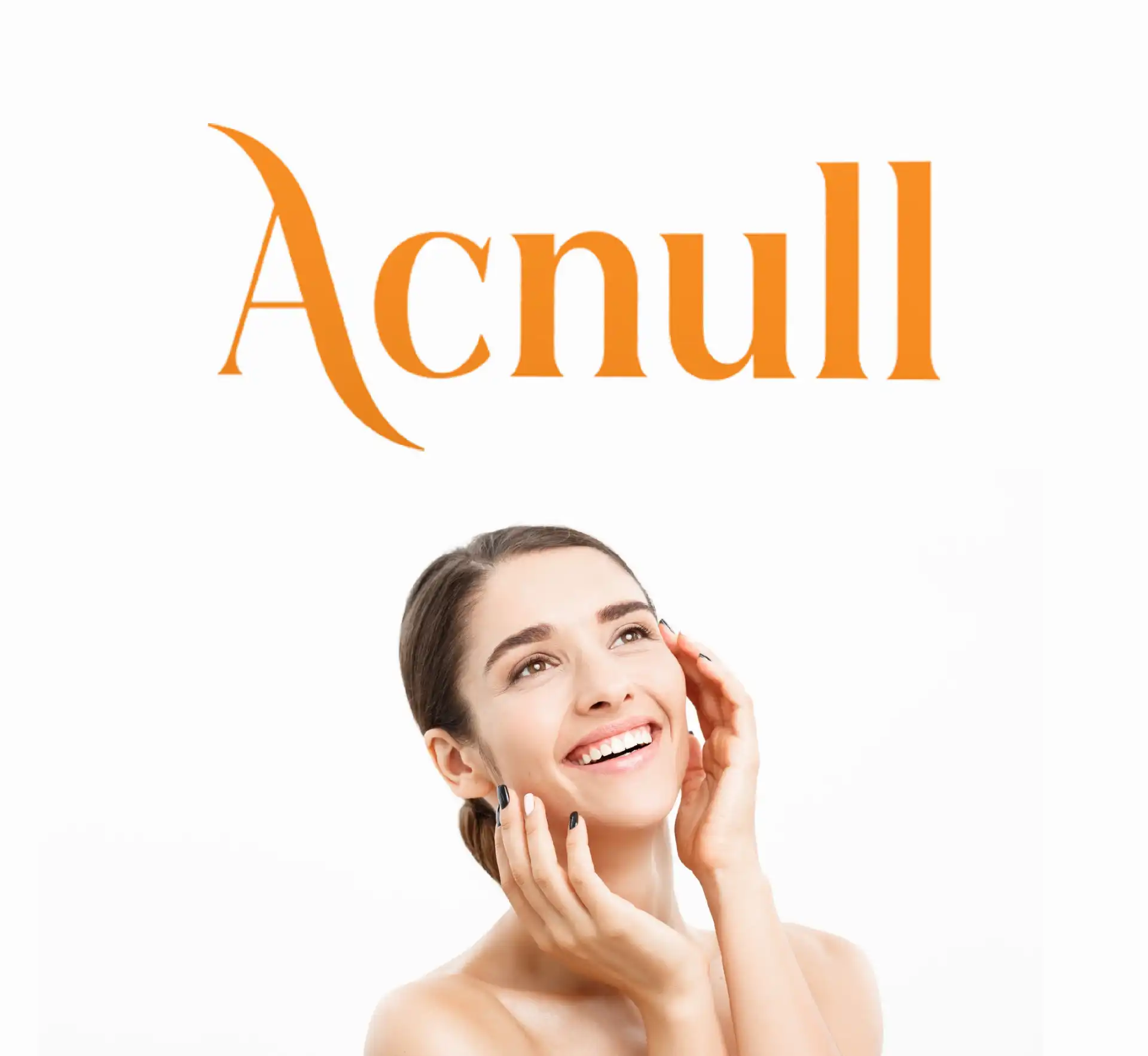 Acnull skincare brand visual direction
