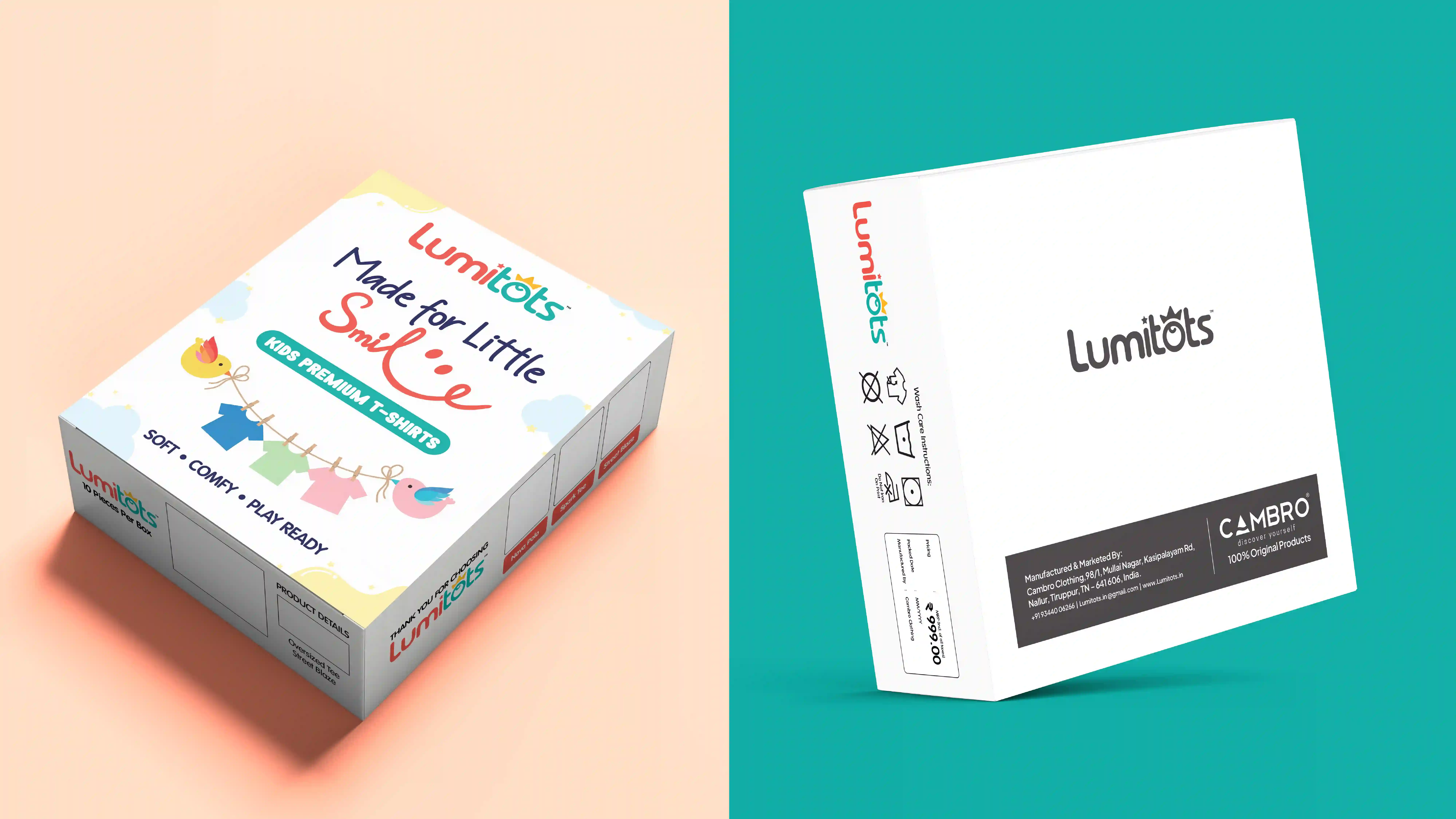 Lumitots branding