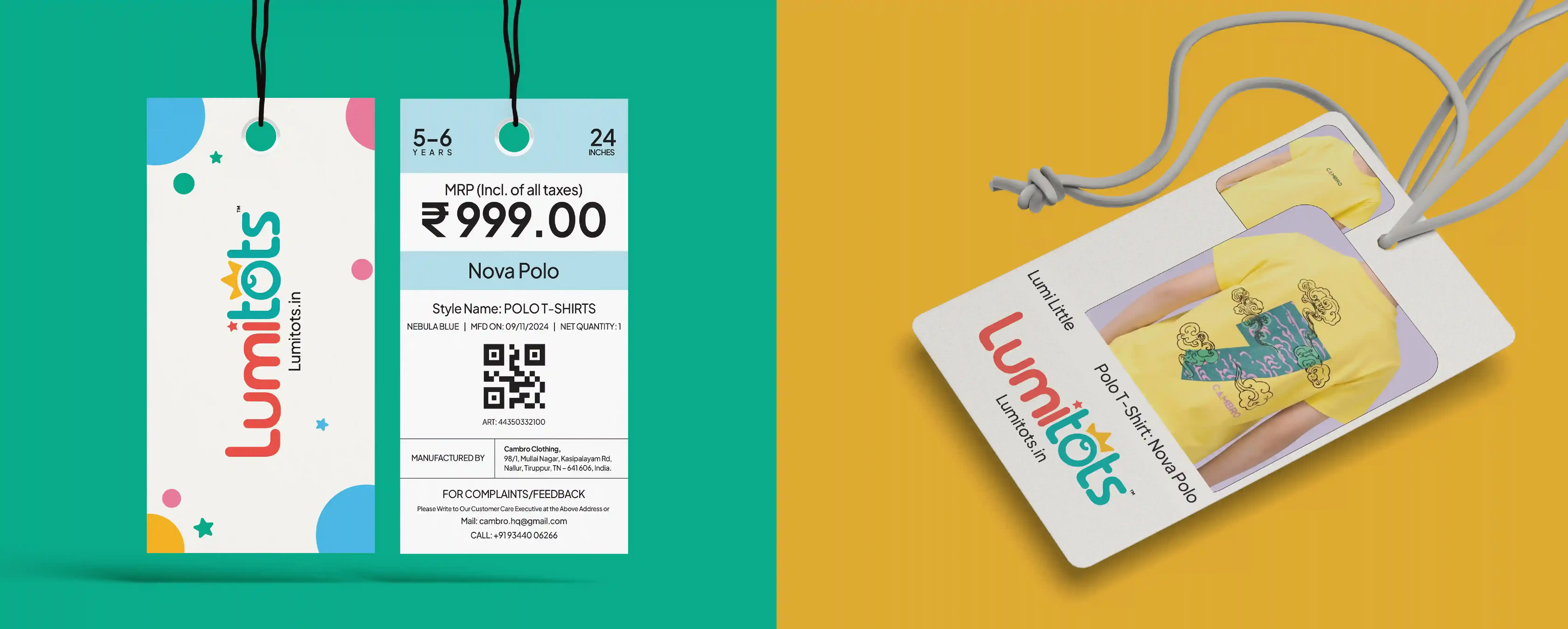 Lumitots branding